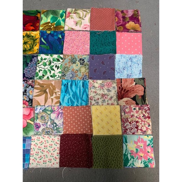 Fabric Squares Precut 2" Pack of 168 Pieces Floral Patterns Quilting Sewing Craf - Picture 4 of 7